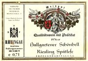 Engelmann Erben_Hallgartener Schönhell_spt 1976